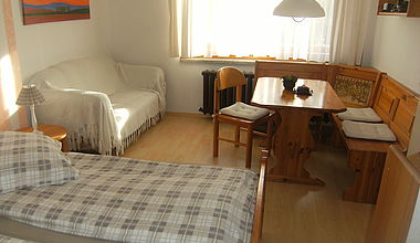 Ferienwohnung Wohnschlafzimmer