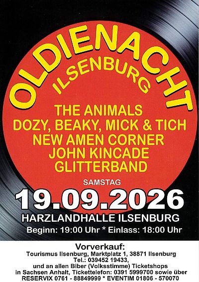 Oldienacht Ilsenburg