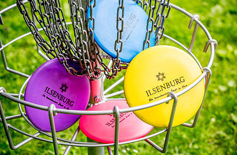 [Translate to Englisch:] Disc-Golf-Anlage im Ilsetal