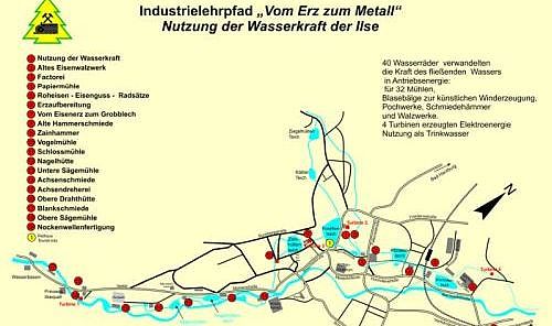 [Translate to Englisch:] Industrielehrpfad Karte