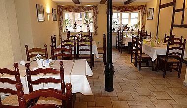 Restaurant im Altstadthotel in Ilsenburg