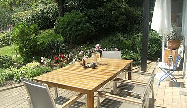 Ferienwohnung Terrasse 