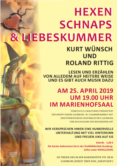 Plakat - Hexen, Schnaps & Liebeskummer