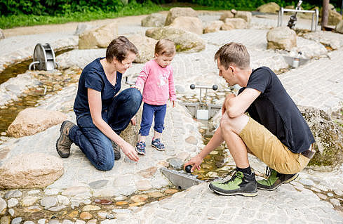 [Translate to Englisch:] Kneipp-Anlage im Ilsetal