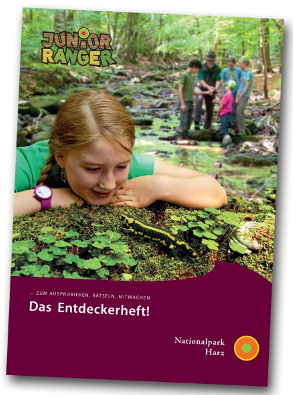 [Translate to Englisch:] Entdeckerheft Nationalpark Harz