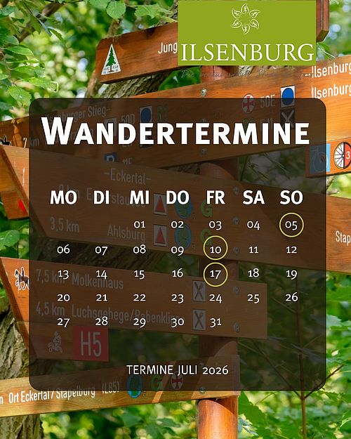 Lust auf neue Wandererlebnisse im Harz? 🌲🥾 
Entdecken Sie die vielfältigen Wanderangebote in und rund um Ilsenburg! 
📅...