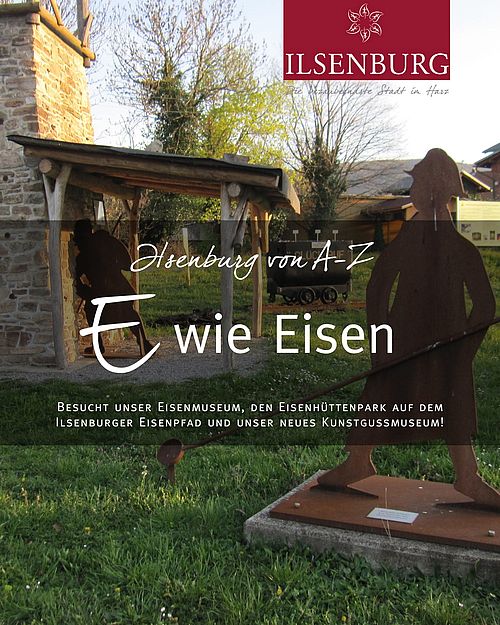 E wie Eisen ⚒️

Ohne Eisen kein Ilsenburg! 🏭✨

Unsere Stadt ist seit Jahrhunderten eng mit der Eisenverarbeitung...