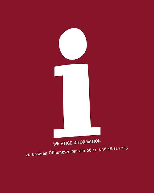 📢 Wichtige Information für unsere Gäste und Ilsenburger!

Am Samstag, den 08.11., bleibt die Tourist-Information...