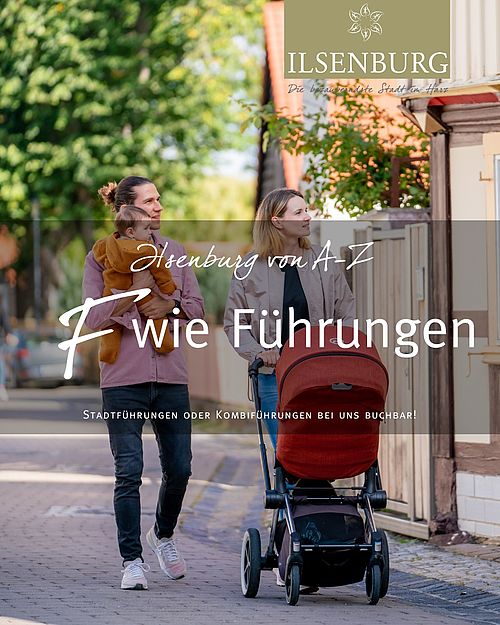 F wie Führungen 🚶‍♀️🌲
Ilsenburg erzählt Geschichten – man muss nur zuhören.
Ob Stadtführung durch die historische...