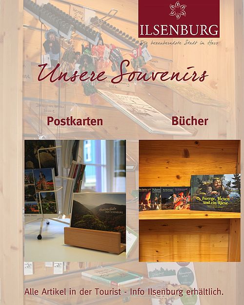 Ein Stück Harz für Zuhause! ✨
In der Tourist-Info Ilsenburg findet ihr liebevoll ausgewählte Souvenirs - von regionalen...